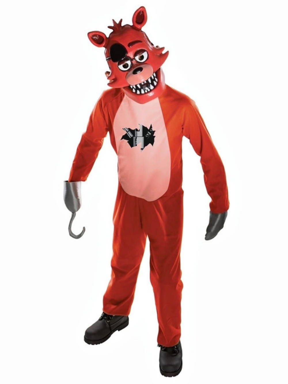 Rubies Five Nights at Freddy's Foxy Costume Red & Black Girls Tween